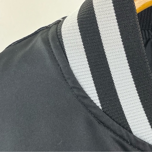 Hunter Men's Black Track Jacket Black White Size Large Lightweight - Picture 7 of 11